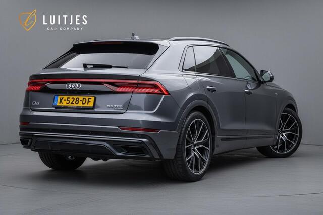 Audi Q8 55 TFSI quattro S-line I Panorama I B&O I Luchtvering I Matrix I HuD I Camera I Elek.-trekhaak I Dealer-onderhouden