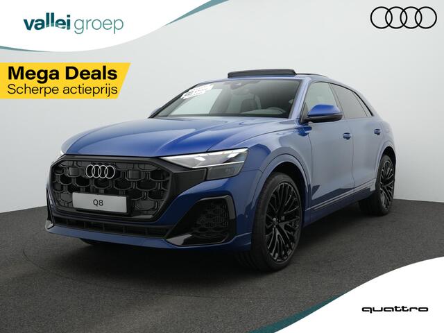 Audi Q8 55 TFSI e 394 pk Pro Line S | Bang & Olufsen Premium | 23 inch | Panoramadak | Trekhaak | Tour pakket | Luchtvering |