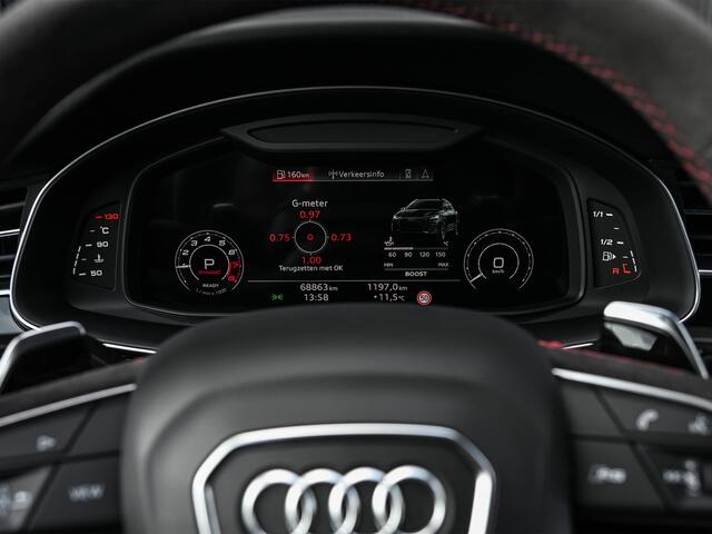 Audi Q8 4.0 TFSI RS Q8 Urban Quattro | Ceramic | B&O Advanced | Head-up | 360 Camera | Carbon pack | Adaptive cruise | Ambiance interieur | 4 zone climate |