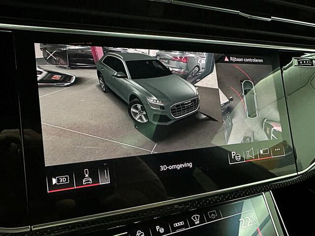 Audi Q8 60e 462PK Competition Plus | RS-Seats | Carbon | B&O | 360 Camera | ACC | Panorama | Valcona Leder | 23" Audi Sport | Luchtvering | Keyless-Entry | Tour-Pakket | Lane & Side assist | Bovag Garantie.