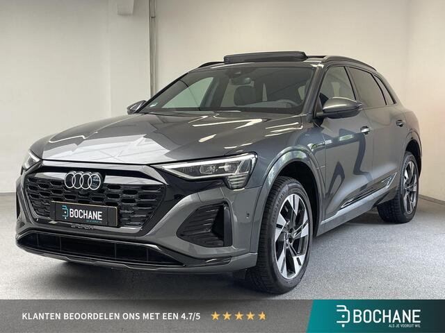 Audi Q8 e-tron 50 quattro S Edition 95 kWh | 96% SOH | PANO | Luchtvering |