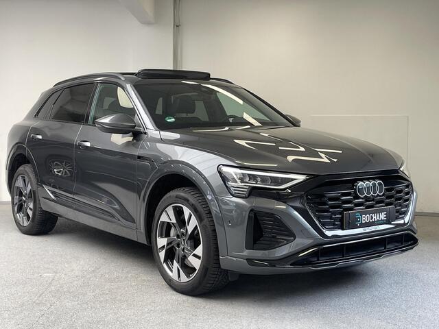 Audi Q8 e-tron 50 quattro S Edition 95 kWh | 96% SOH | PANO | Luchtvering |