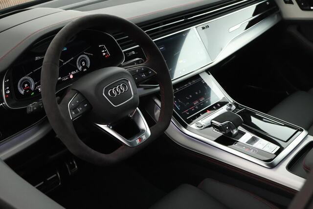 Audi Q8 60 TFSI e 490pk quattro Pro Line S Competition Trekhaak 360Camera Leder Laser LED HUD B&O Memory Keyless Virtual Cockpit Panoramadak Navigatie S-Line