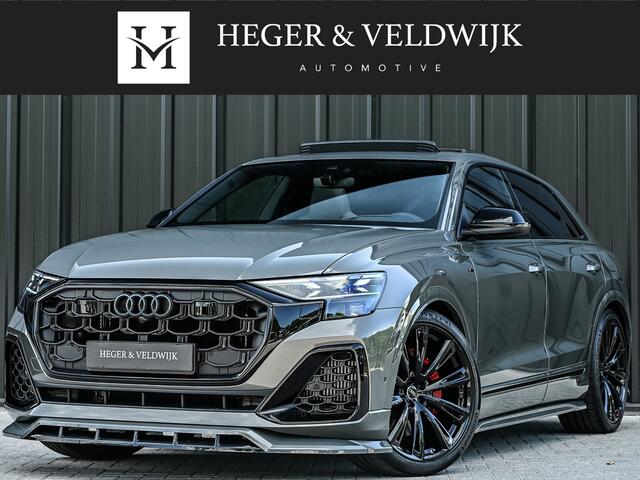 Audi Q8 60 TFSI e quattro Pro Line S Competition | Audi exclusive | 5 jaar garantie | Panoramadak | massage stoelen | 4 wiel besturing | Alcantara hemel | Soft-close | Elektr. Trekhaak | Achteras besturing | Oled achterlichten