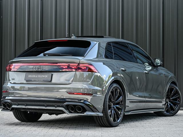 Audi Q8 60 TFSI e quattro Pro Line S Competition | Audi exclusive | 5 jaar garantie | Panoramadak | massage stoelen | 4 wiel besturing | Alcantara hemel | Soft-close | Elektr. Trekhaak | Achteras besturing | Oled achterlichten