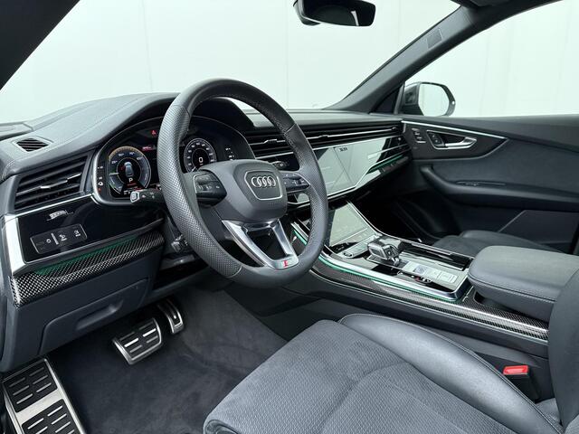Audi Q8 60 TFSI e quattro Pro Line S Competition | 462 PK | SoH 100% | Matrix LED koplampen | Head-up display | 23" LM velgen | Dodehoek detectie | Adaptive cruise control | Luchtvering |