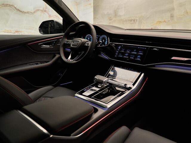 Audi Q8 60 TFSI e Quattro Pro Line S Competition, pano, 4W-best, B&O adv., Luchtv., tr.haak, OLED, S sportstoelen, Laserlicht, 23",