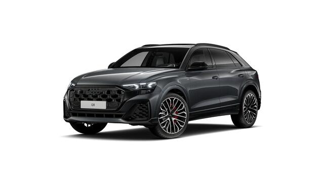 Audi Q8 60 TFSI e quattro Pro Line S Competition | 490 PK | SoH 100% | Trekhaak | Panoramadak | Matrix LED laser koplampen | Head-up display | Vierwielbesturing | Luchtvering |