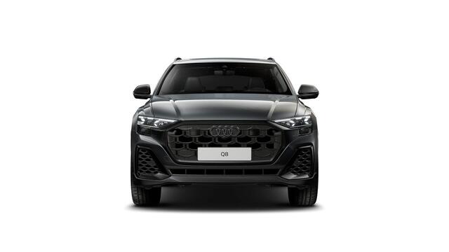 Audi Q8 60 TFSI e quattro Pro Line S Competition | 490 PK | SoH 100% | Trekhaak | Panoramadak | Matrix LED laser koplampen | Head-up display | Vierwielbesturing | Luchtvering |