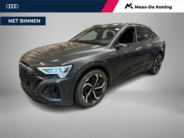 Audi Q8 Sportback e-tron 55 408pk Quattro S Edition Competition 115 kWh · SOH 93,5% · Panoramadak · Luchtvering · Virtual Mirror's · 360 Camera · B&O Audio · Achterbank verarmd · 21'' Inch ·