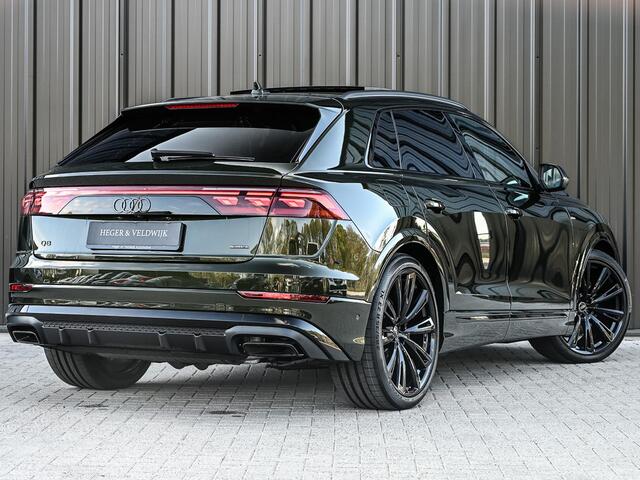 Audi Q8 60 TFSI e quattro Pro Line S Competition | B&O advanced | Audi exclusive | 5 jaar garantie | Panoramadak | massage stoelen | 4 wiel besturing | Alcantara hemel | Soft-close | Elektr. Trekhaak | Achteras besturing | Oled achterlichten