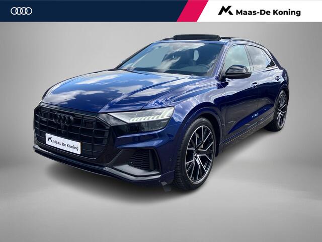 Audi Q8 55 TFSIe 280kW/381PK quattro Pro Line S · Panoramadak · Leder · 360°Camera + Parkeersensoren · Trekhaak ·