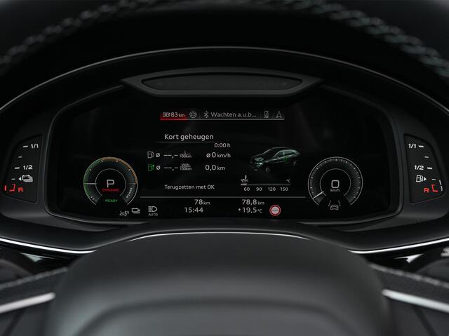 Audi Q8 60 TFSI e quattro Pro Line S Competition | B&O Advanced | Audi Exclusive | 5 Jaar Garantie | Panoramadak | Massage Stoelen | 4 Wiel Besturing | Alcantara hemel | Soft-close | Stoel Ventilatie | Elektr. Trekhaak | Oled Achterlichten | 360 camera |