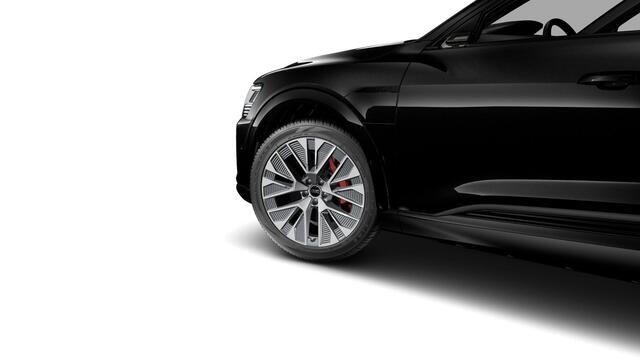 Audi Q8 e-tron 55 quattro Advanced Edition 115 kWh S line interieur - Panoramadak - Adaptieve Cruise Control - Audi virtual mirrors - Stoelverwarming vóór - Elektrisch verstelbaar stuurwiel - Uitgebreide interieurvoorverwarming -