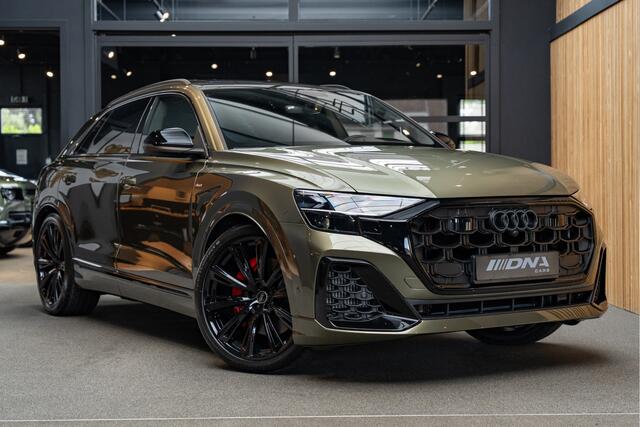 Audi Q8 60 TFSI e Competition Oakgreen Pano Massage B&O Advanced 60 TFSI e quattro Pro Line S Competition