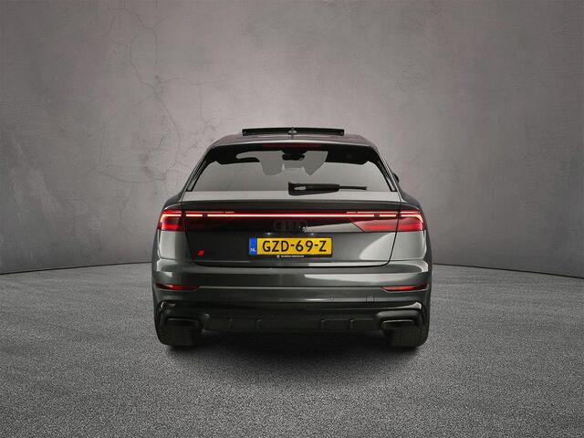 Audi Q8 55 TFSI e quattro Pro Line S | Trekhaak | Luchtvering | Panorama Dak | Adaptieve Cruise | Camera | Matrix Led | B&O 3d | Stoelen-pakket | Memory-pakket | Spiegel-pakket | Tour pakket | Trekhaak-pakket | Assistentie Pakket Plus | Memory-pakket | Assistenti