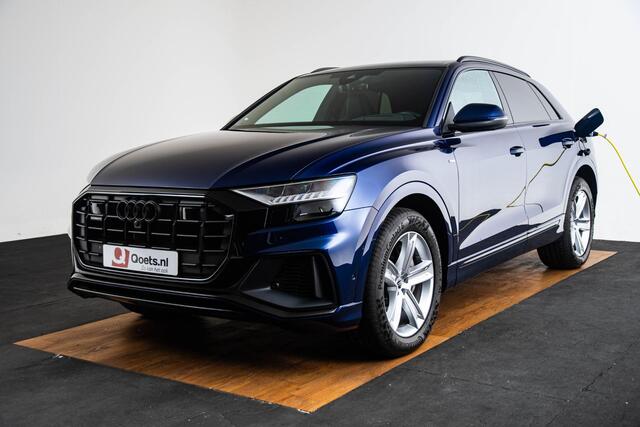 Audi Q8 55 TFSI e quattro Pro Line S S line Sportpakket - B&O - Head up - Adaptive air suspension sport - S sportstoelen - Stoelverwarming voor/achter - Stoelventilatie/Massage - Achterbank plus -