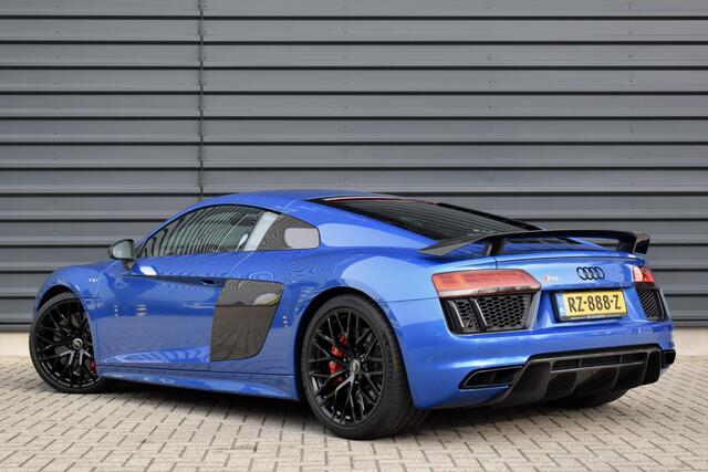 Audi R8 5.2 V10 FSI Quattro Plus 610pk | Keramisch | Laser Light | B&O | Carbon Exterieur + Motorruimte | Sportuitlaat | CarPlay |