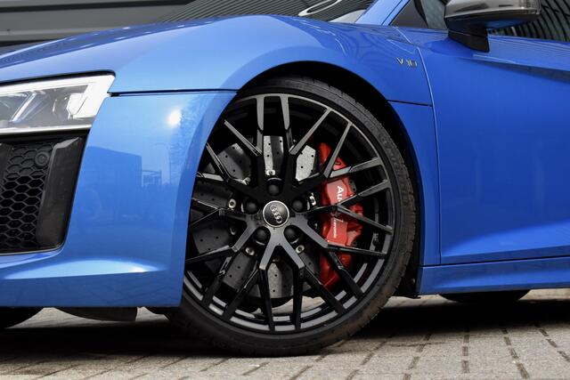 Audi R8 5.2 V10 FSI Quattro Plus 610pk | Keramisch | Laser Light | B&O | Carbon Exterieur + Motorruimte | Sportuitlaat | CarPlay |