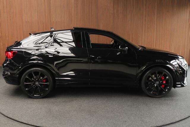 Audi RS Q3 RSQ3 Sportback TFSI 360° Panorama ACC Sonos Memory Leer Navi Sonos Climate voor en achter PDC 21" LM velgen Fabrieksgarantie t/m 2029!