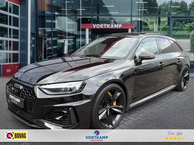 Audi RS4 2.9 TFSI QUATTRO CARBON/TREKHAAK/CAMERA/PANO-DAK/ELEK-KLEP/BenO/ACC/MEM/STOELVERW