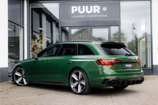 Audi RS4 2.9 TFSI Quattro ''Audi Exclusive Sonoma Green'' Keramisch - Pano - Massage - B&O