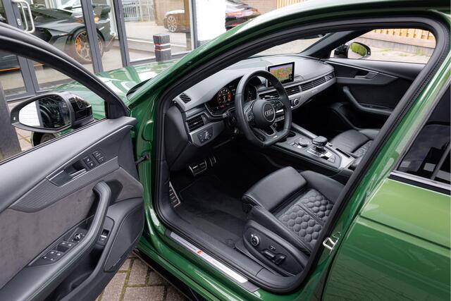 Audi RS4 2.9 TFSI Quattro ''Audi Exclusive Sonoma Green'' Keramisch - Pano - Massage - B&O