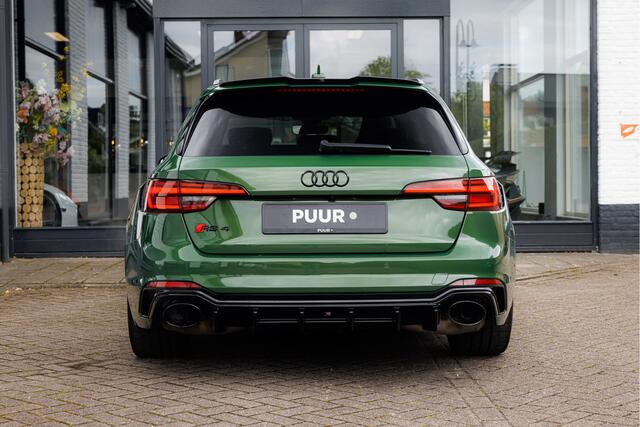 Audi RS4 2.9 TFSI Quattro ''Audi Exclusive Sonoma Green'' Keramisch - Pano - Massage - B&O