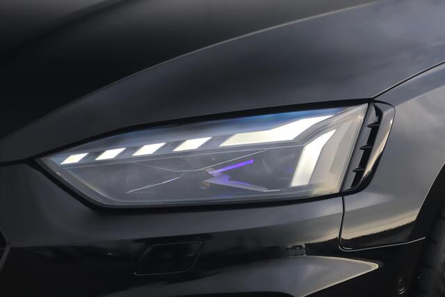 Audi RS5 Sportback 2.9 TFSI RS 5 Quattro 450PK Fabrieksgarantie Black Optic Virtual Cockpit Laser LED B&O HUD Panoramadak Nappa Leder Massage Carbon Inleg Alcantara Stuur 360 Camera Dealer Onderhouden 20 inch LMV Stuur & Stoelverwarming Dynamic Pack