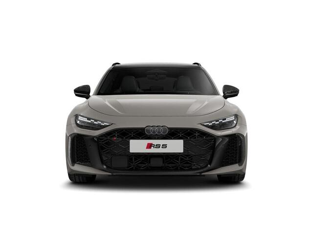 Audi RS5 Avant RS 5 Avant e-hybrid 470 kW / 639 PK Avant 8 versn. | RS keramische remmen brons | Panorama-glasdak | RS sportstoel plus dinamica/leder zwart groene accenten | Head-up display |