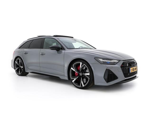 Audi RS6 Avant TFSI Quattro ! FULL-OPTIONS ! (INCL-BTW) Aut. *CERAMIC-BREAKS | VALCONA-LUXURY-LEATHER | HEAD-UP | LASER-LIGHT | BANG&OLUFSEN-ADVANCED | SOFT-CLOSE | ADAPTIVE-CRUISE | BLINDSPOT | TOP-VIEW | MEMORY-PACK | DAB+ | ...
