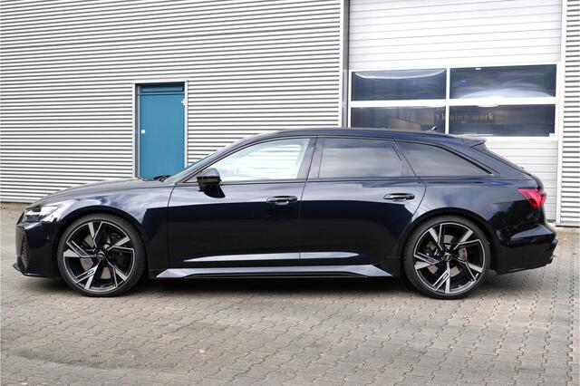 Audi RS6 Avant 4.0 TFSI 441kW/600pk Aut8 Quattro Performance LUCHTVERING + SOFTCLOSE + BANG&OLUFSEN + STANDKACHEL + 360 CAMERA + HEAD-UP DISPLAY + DUBBEL GLAS + ADAPT.CRUISE + LANE ASSIST + MATRIX LED + STOELVERWARMING&-VENTILATIE + HEAD-UP + EL.TREKHAAK + 22" LM-