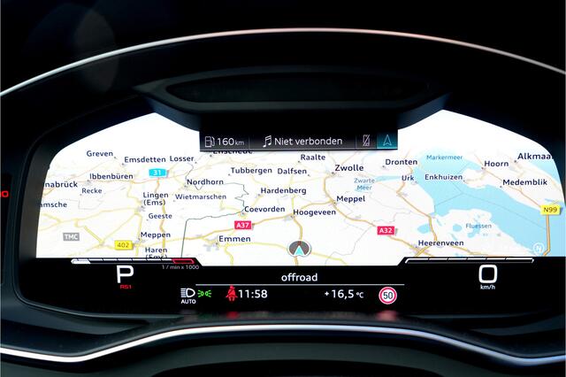 Audi RS6 Avant 4.0 TFSI 441kW/600pk Aut8 Quattro Performance LUCHTVERING + SOFTCLOSE + BANG&OLUFSEN + STANDKACHEL + 360 CAMERA + HEAD-UP DISPLAY + DUBBEL GLAS + ADAPT.CRUISE + LANE ASSIST + MATRIX LED + STOELVERWARMING&-VENTILATIE + HEAD-UP + EL.TREKHAAK + 22" LM-