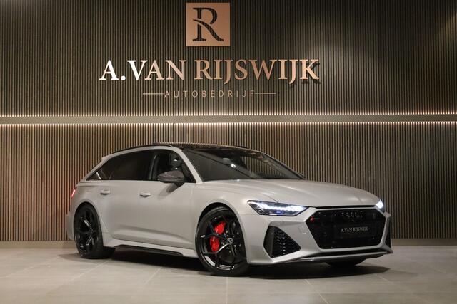 Audi RS6 4.0 TFSI Quattro Performance | PANO | HUD | CERAMIC | B&O | SOFTCLOSE | 360° | ADAPTIVE | STOELVENT. | STOELVERW. | TREKHAAK
