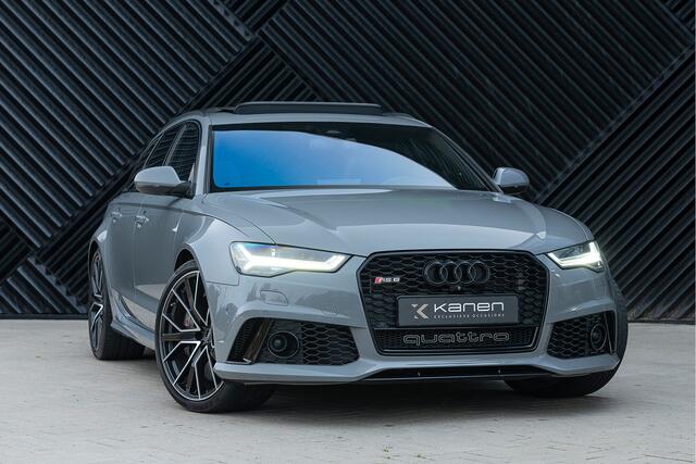 Audi RS6 4.0 TFSI Quattro Performance ACC Keramisch Pano Carbon Memory 360 HeadUp Matrix Bose Keyless