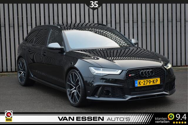 Audi RS6 A6 Avant 4.0 TFSI Quattro Performance Pro Line Plus Pano Massage Stoelventilatie B&O Matrix-Led Goed Onderhouden!
