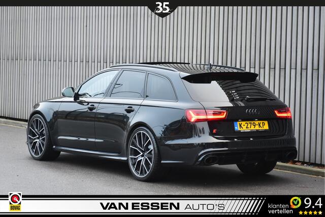 Audi RS6 A6 Avant 4.0 TFSI Quattro Performance Pro Line Plus Pano Massage Stoelventilatie B&O Matrix-Led Goed Onderhouden!