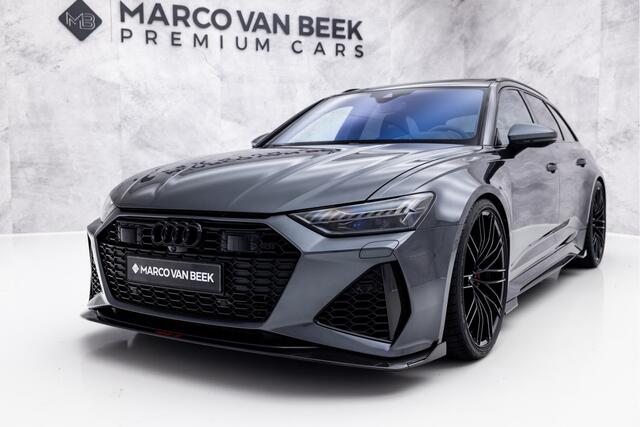 Audi RS6 Avant 4.0 V8 TFSI Quattro RS6-S ABT 740 PK | Pano | Keramisch | Nachtzicht | Head-Up