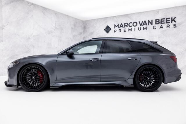 Audi RS6 Avant 4.0 V8 TFSI Quattro RS6-S ABT 740 PK | Pano | Keramisch | Nachtzicht | Head-Up