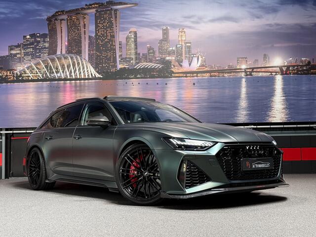 Audi RS6 A6 Avant TFSI RS6-S ABT 700PK |3D B&o|4WS|Keramisch|NightVision|Carbon|Full opt.