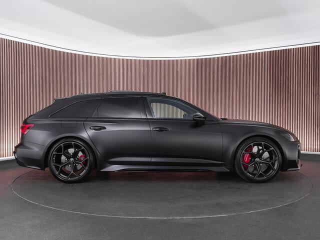Audi RS6 Avant Performance TFSI 630pk quattro |BTW-auto|B&O Advance|stealth PPF|keramisch|dynamic plus|pano|360 camera|memory|Apple Carplay|blind spot|elek. trekhaak|stoelverwarming & verkoeling|