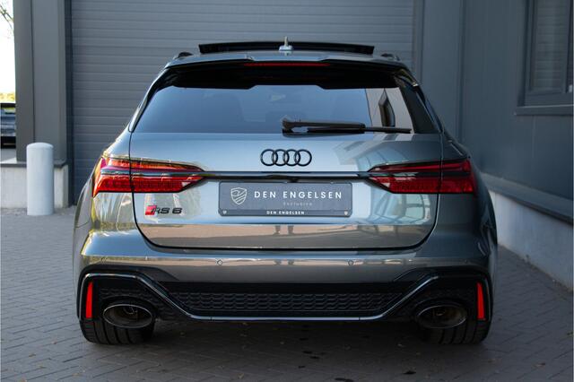 Audi RS6 Avant 630PK Performance | BTW | ACC | 360 Cam | Softclose | Head Up | B&O Sound | Stoelventilatie | Stuurverwarming | Achterasbesturing | 21"| Ambiance | Laser Led | Lane & Side Assist | Apple & Android Carplay | ¤261.807,- NP.