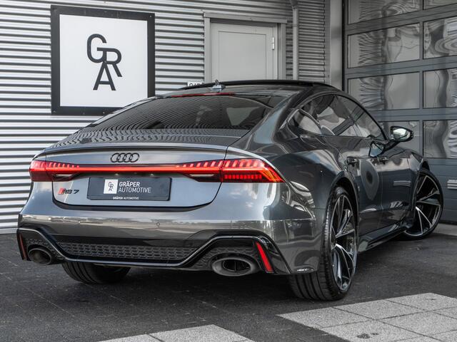 Audi RS7 Sportback 4.0 TFSI V8 Quattro | Keramisch | Head-up | Zwart optiek
