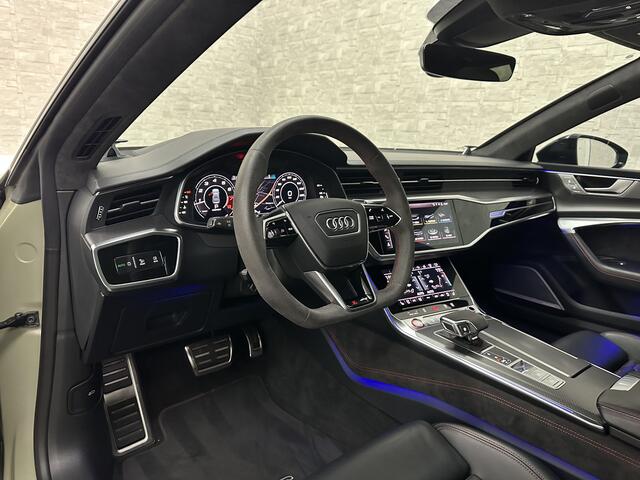 Audi RS7 Dynamic+ 300kmh | Keramisch | 22" ABT (9200,=) | B&O 3D High End | 4-Wielbesturing | Stoelvent. | Carbon Pack | Nachtzicht | Alcantara Hemel | 84800,= ex btw | Lease / Maandbedrag 998,= pm. | 360 Camera | Laser-LED | ACC | Valcona | Klasse-5 | Head-up | S