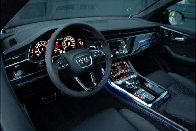 Audi RSQ8 Signature Edition | 800PK | B&O+ | Ceramic Brakes | 360 Cam | ACC | Pano | Softclose | Lane & Side Assist | Fabrieksgarantie | PPF | Nachtzicht | Carbon | Apple & Android Carplay | Dynamic+ | Achterasbesturing | Dynamic Plus Pack | Ambiance | Laser | E.TH