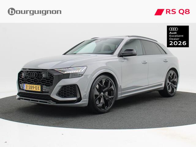 Audi RSQ8 4.0 TFSi 600 Pk quattro | Nardo Grijs | 23 Inch RS Velgen | Panoramadak | 4-Wielbesturing | Bang & Olufsen | HD Matrix LED | 46.969 Km !!