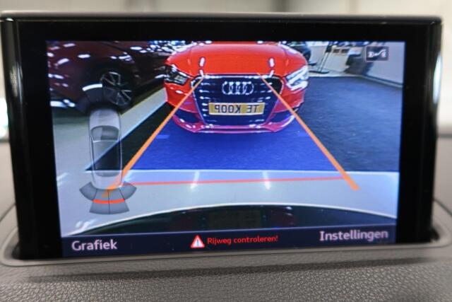 Audi S3 Cabriolet 2.0 TFSI S3 quattro Zwart Leer Navigatie 19 inch Boekjes/facturen aanwezig Camera Adaptieve Cruisecontrol B&O DriveSelect Magnetic Ride Sportstoelen Nette auto! cabrio