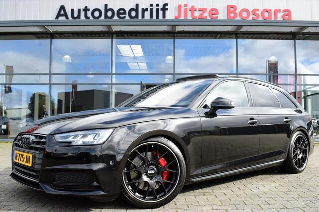 Audi S4 Avant 3.0 TFSI Quattro Automaat Pro Line Plus Matrix LED | B&O | Panoramadak | Virtual | Schaalstoelen | Zwart leder | Carplay | 360°Camera