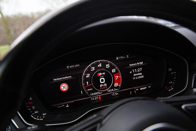 Audi S5 Cabriolet 3.0 TFSI S5 quattro Pro Line Plus , B&O, 360°camera, 356PK, Adap. cruise,