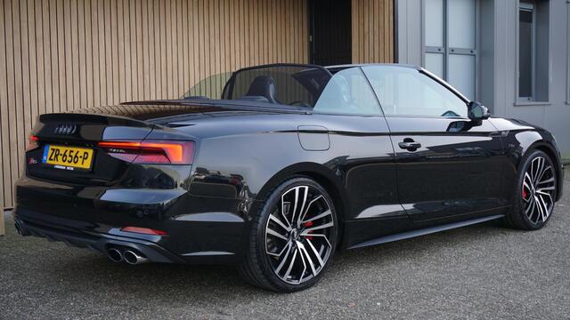 Audi S5 Cabriolet 3.0 TFSI 354pk Quattro *Black Optik* RS-Seat Nappa 20inch LM B&O HUD 360-View Keyless Afn.Trekhaak *Zeer Nette S5*